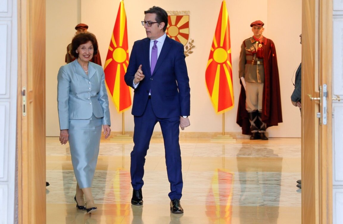 Гордана Силяновска и Стево Пендаровски - Скопие, 12 май 2024