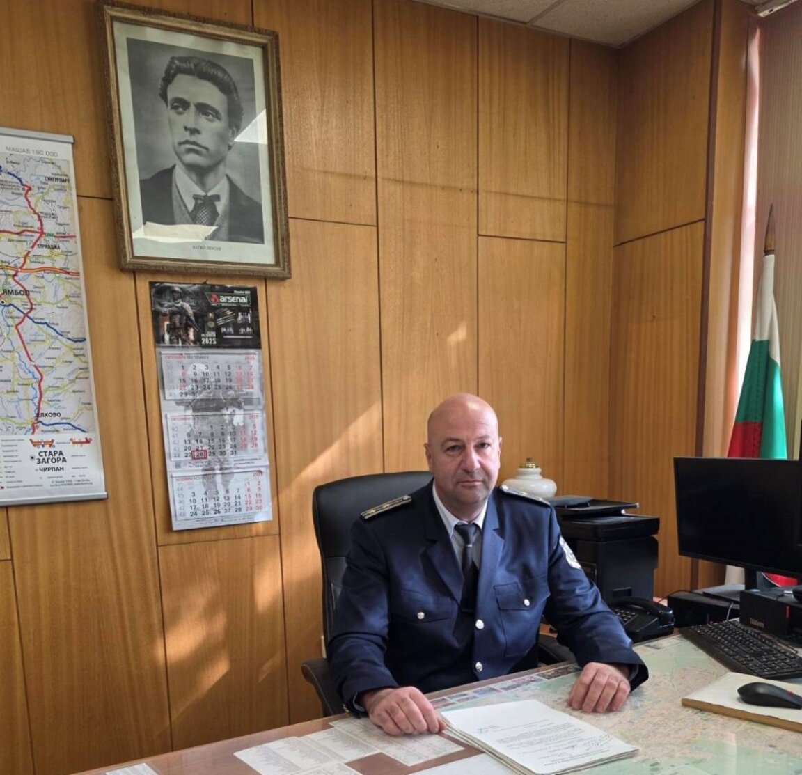 С нов началник е сектор "Пътна полиция"-Стара Загора
