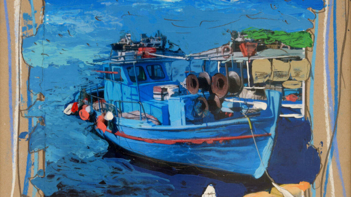 Картина "Пътуване край морето"