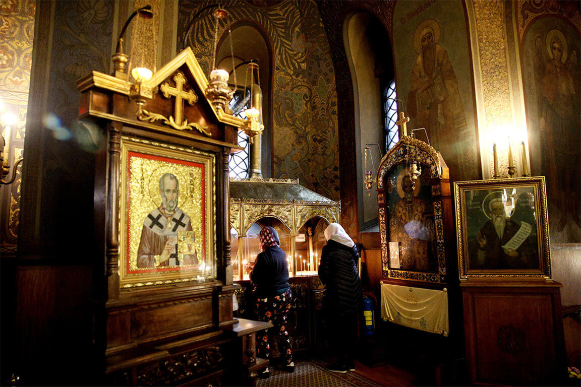 L'église "Saint Nicolas de Myre" de Sofia rend hommage à son patron...