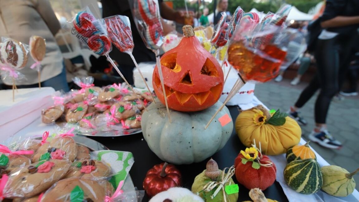 Fantasías de calabazas en Sevlievo