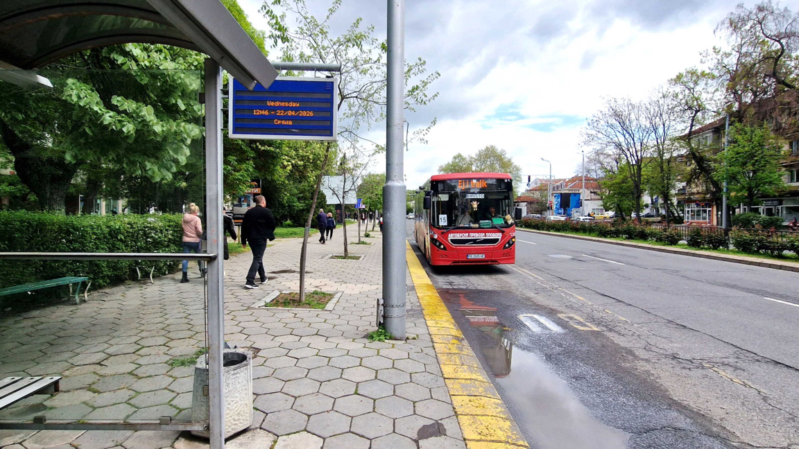 Временна организация на движение до сп. "Овощарски институт"