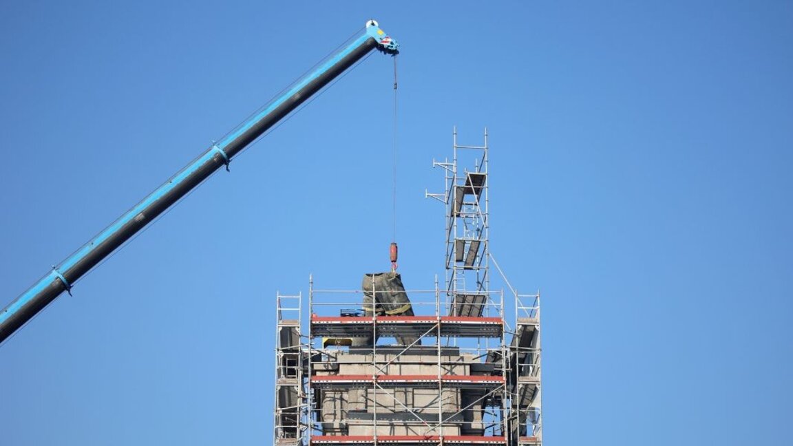 Court rules dismantling of the Monument to the Soviet Army can continue