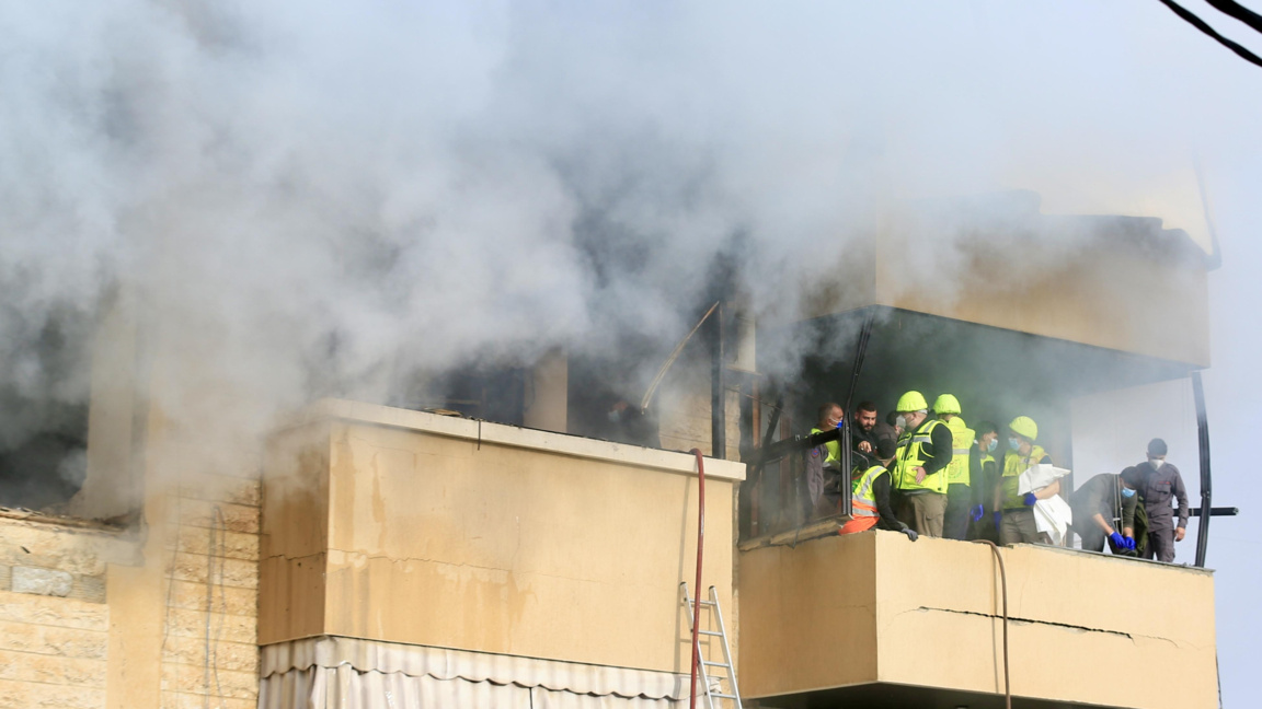 Поражения след израелски удари в град Сидон, Югоизточен Ливан