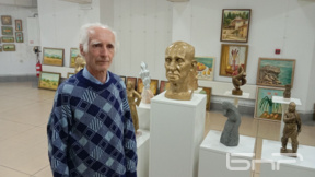 Димо Троянов представи ретроспективна изложба в Монтана
