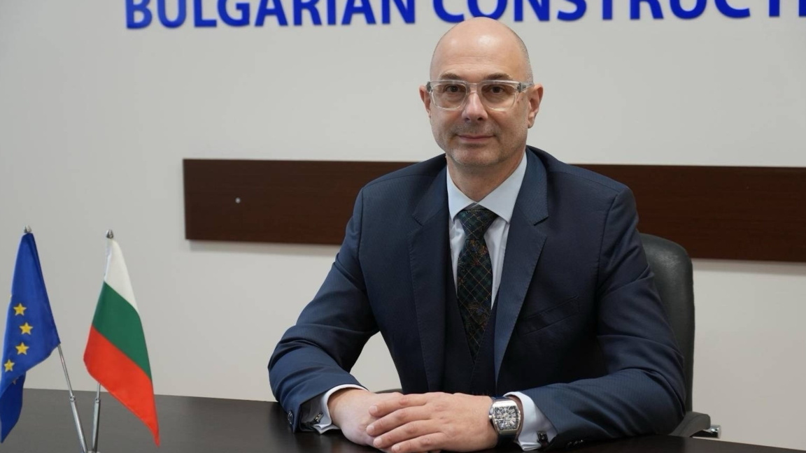 Новоизбраният председател на Управителния съвет на Камарата на строителите в България (КСБ) инж. Любомир Качамаков.