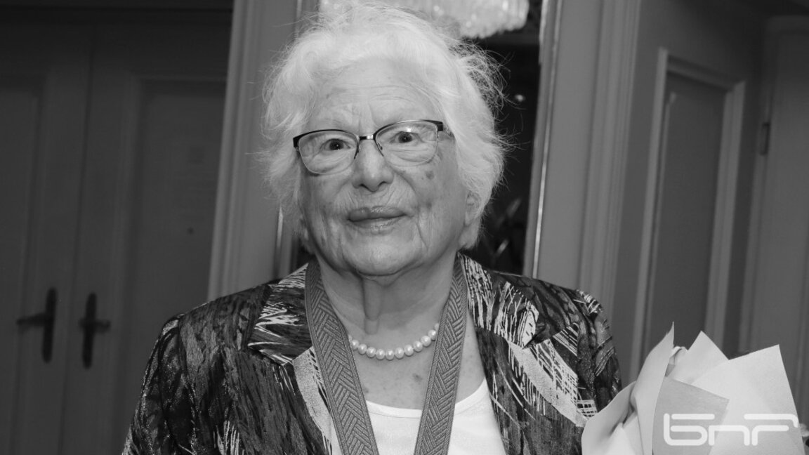 Eminent literary historian Prof. Milena Tsaneva dies aged 95