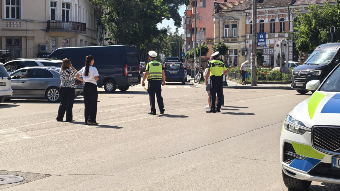 Пътна полиция Видин, акция