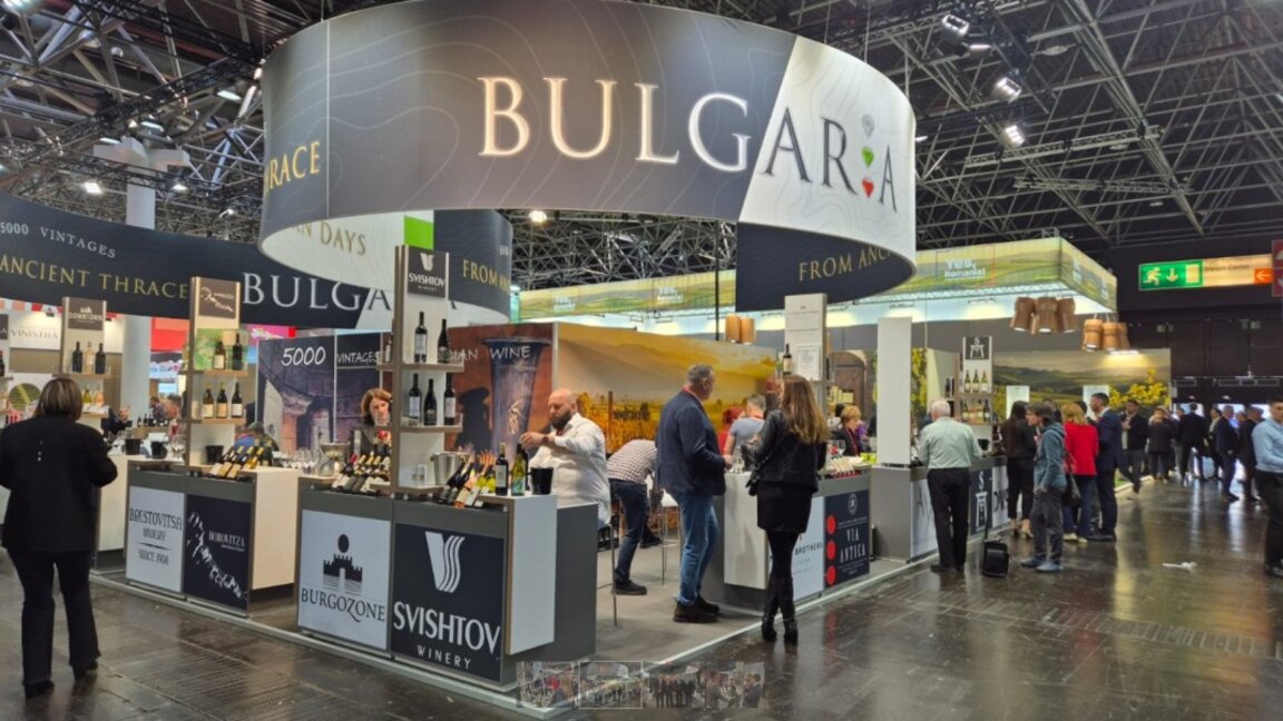 Стенд Болгарии представлен на крупнейшей выставке вин в Дюссельдорфе