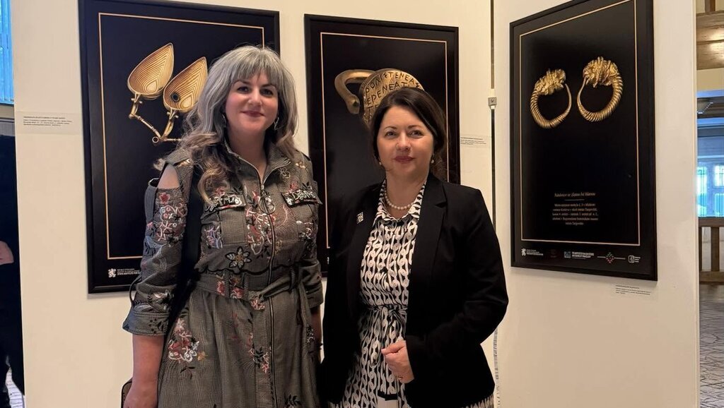 Denica Sekoulitchka and Ambassador Snezhana Yoveva-Dimitrova