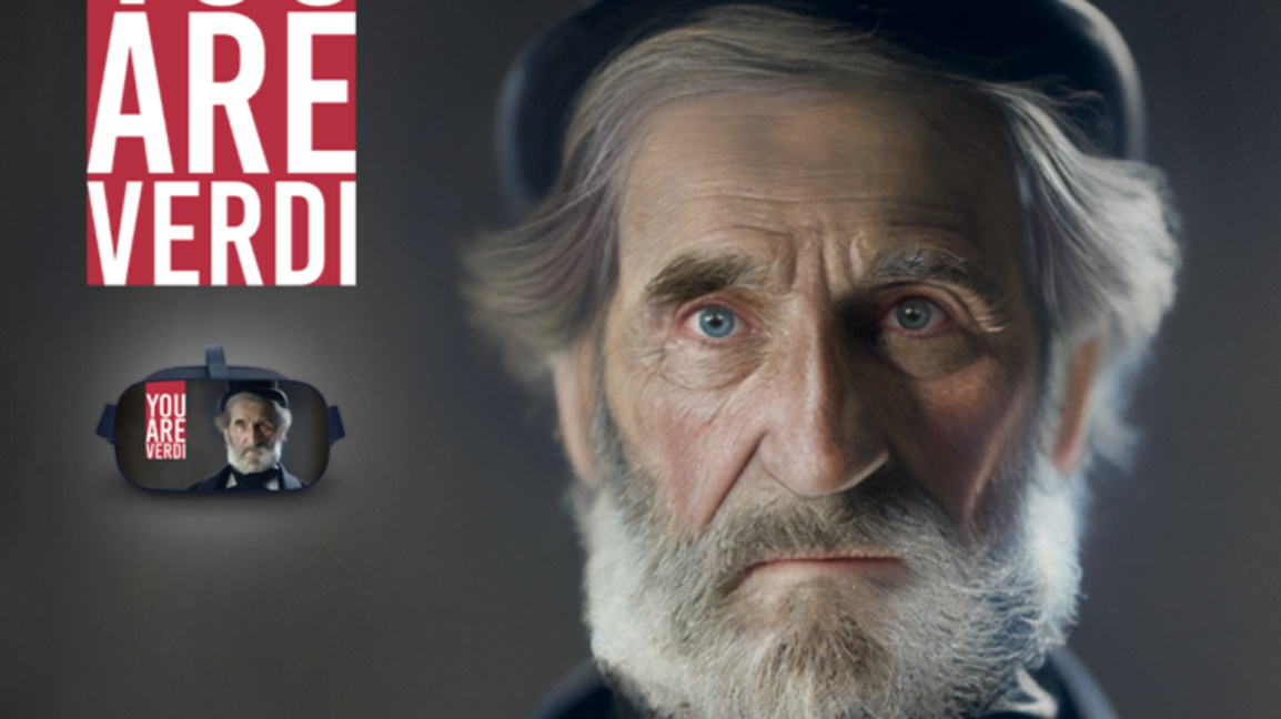 Джузепе Верди оживява чрез виртуална реалност и става гид в Милано