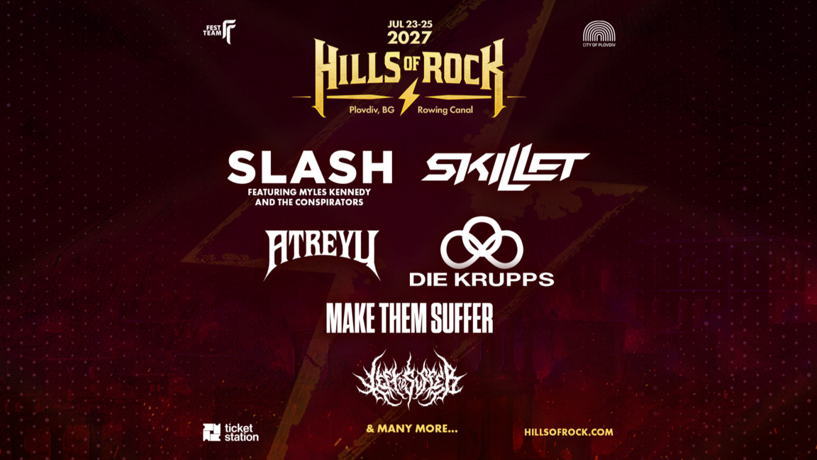 SLASH ft. MYLES KENNEDY AND THE CONSPIRATORS, SKILLET на "Hills of Rock 2027"