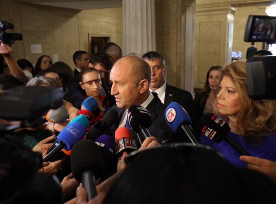 Радев: Мисията на народните избраници е да гарантират сигурността на страната