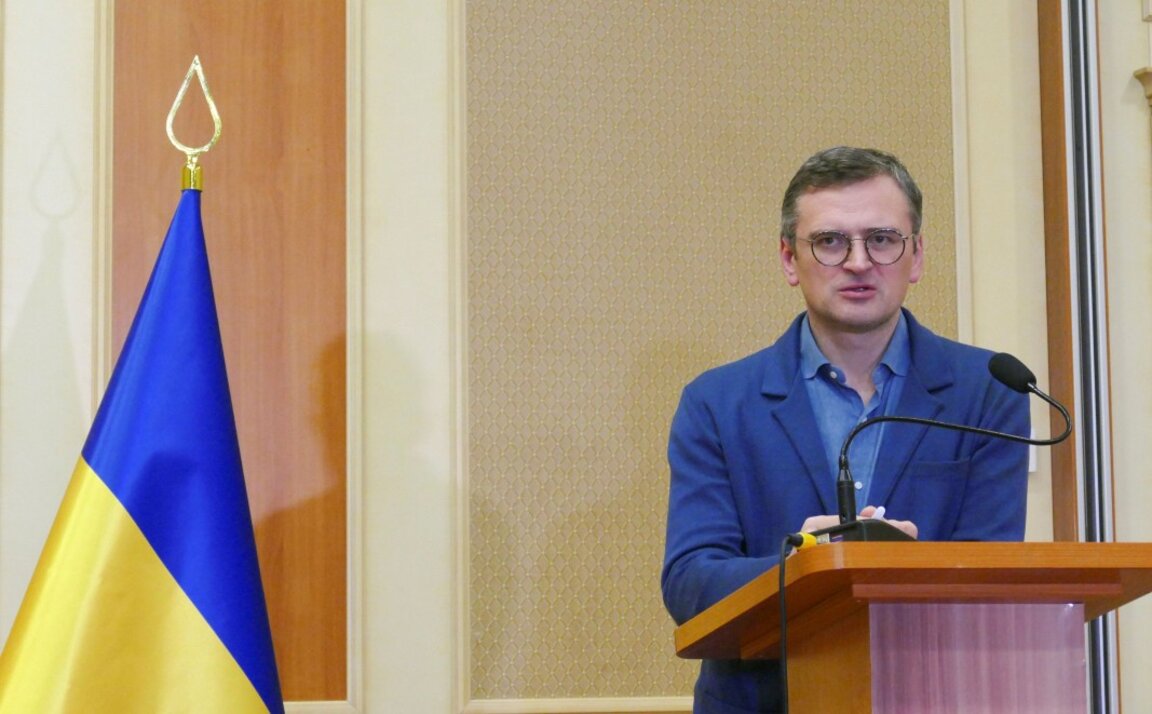 Министърът на външните работи на Украйна Дмитро Кулеба