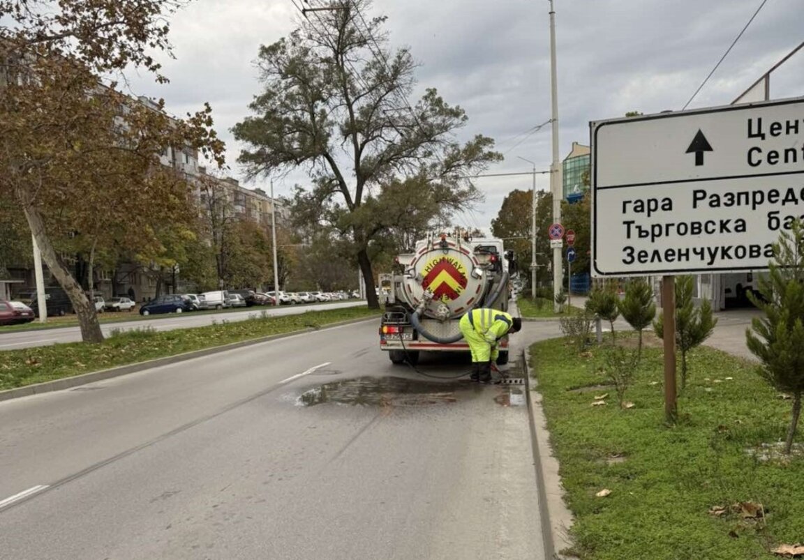 Чистят шахтите в Русе