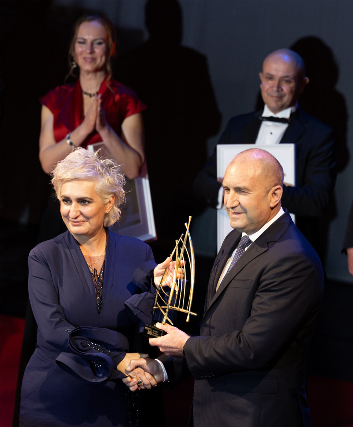 Президентът присъства на връчването на наградите "Мениджър на годината".