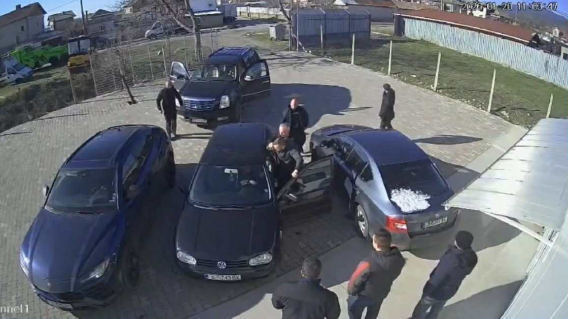 стоп-кадър от камерата, запечатала случката