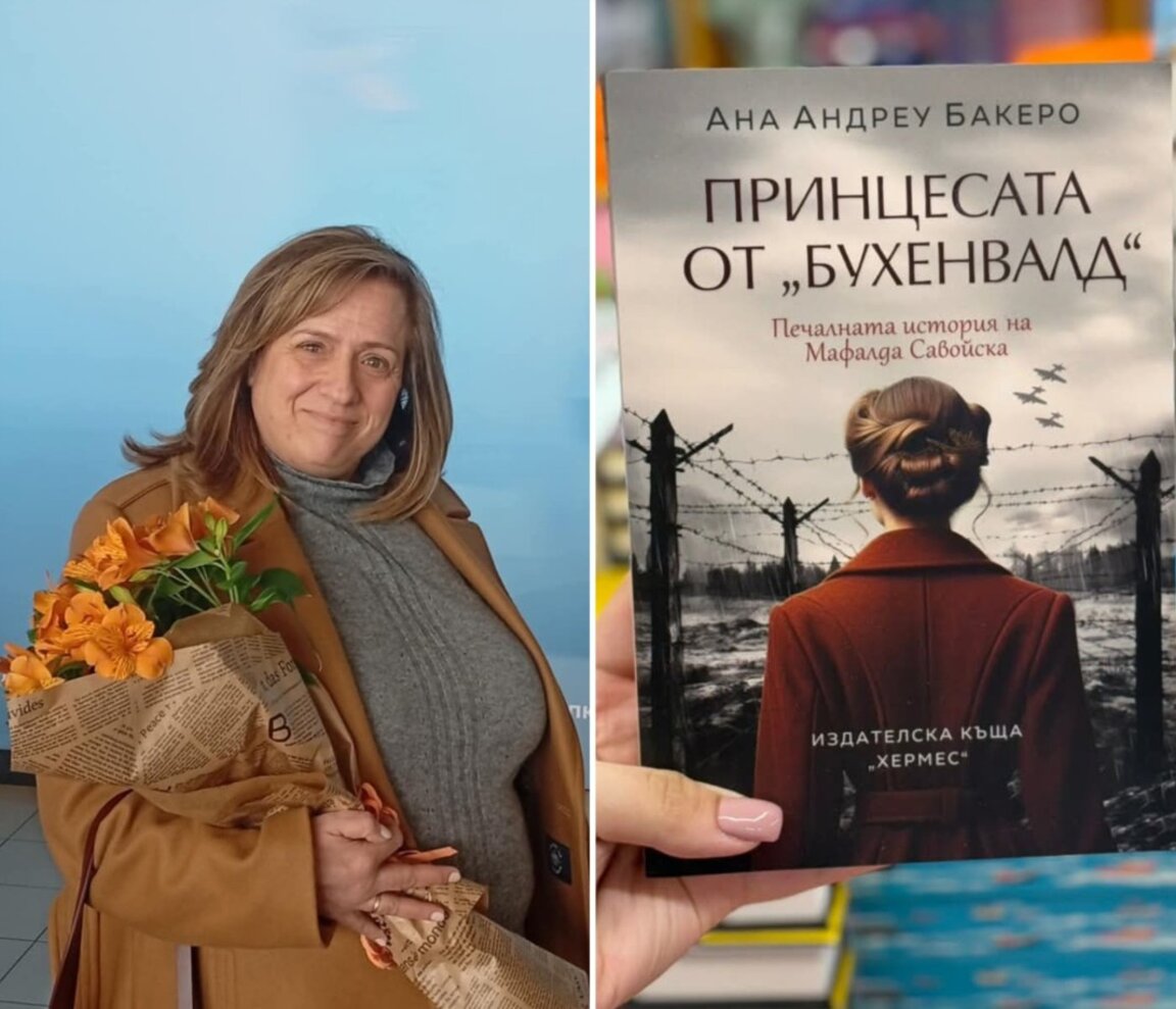 Ana Andreu Baquero stellt ihren Roman „Die Prinzessin von Buchenwald“ vor