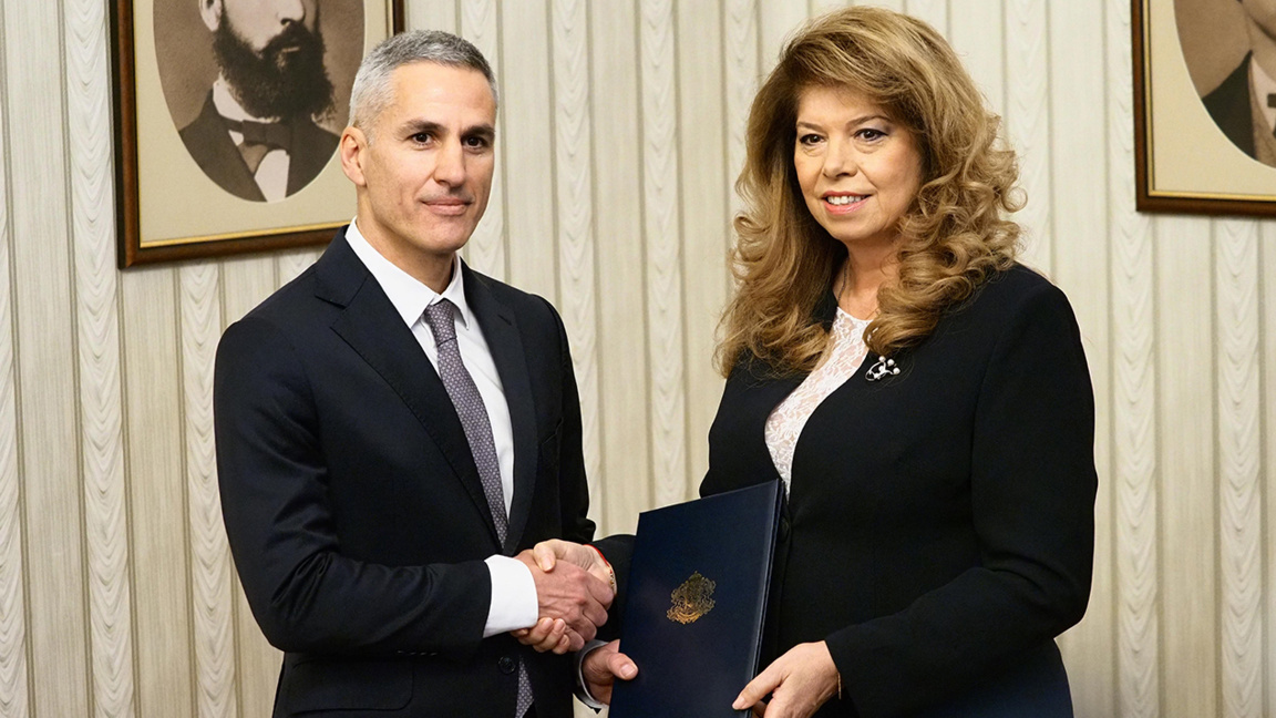 President Iotova grants mandate to Andrey Gyurov to form caretaker cabinet