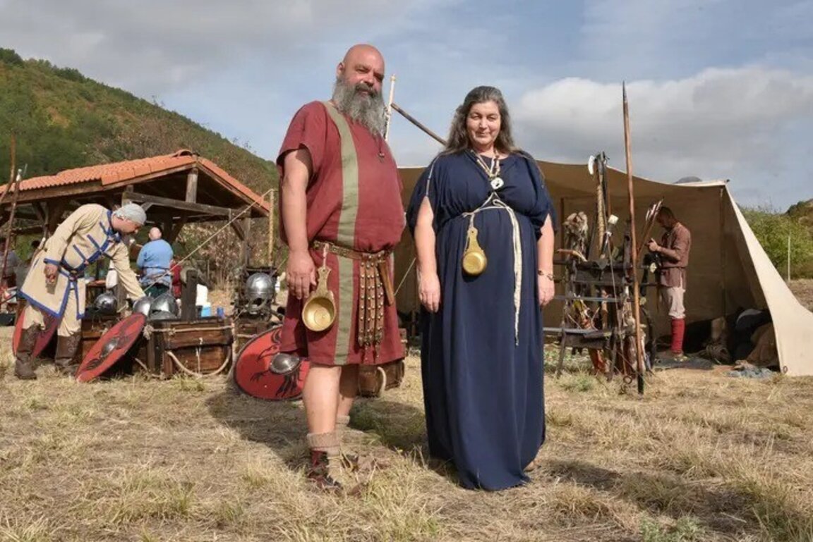 Historisches Festival bei Gradiste