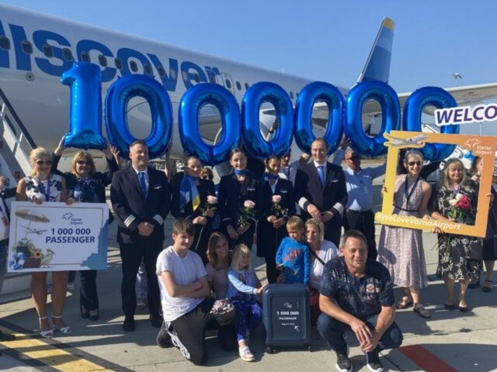 Pas Burgasit, edhe Aeroporti i Varnës mirëpriti pasagjerin e një miliontë për vitin 2025