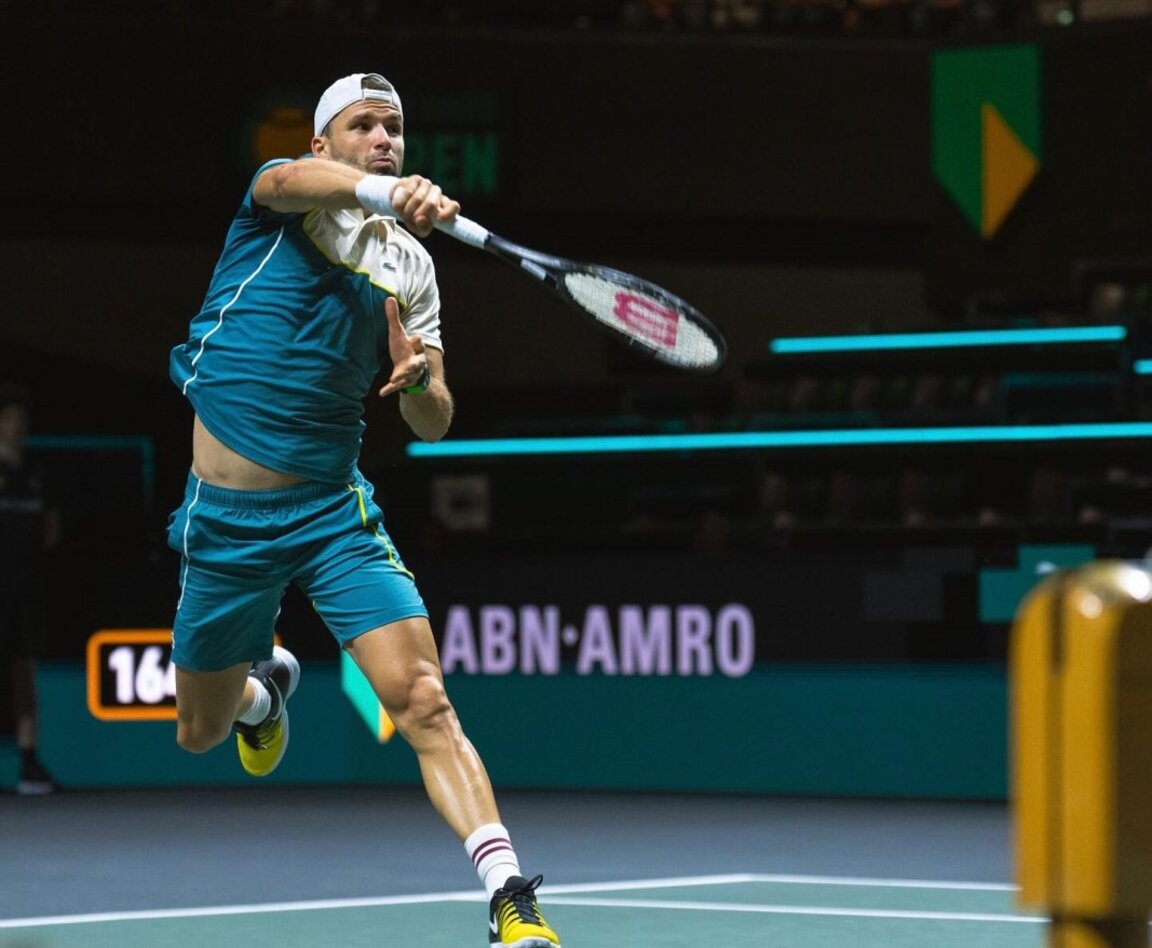 Григор Димитров стигна до полуфиналите тази година.