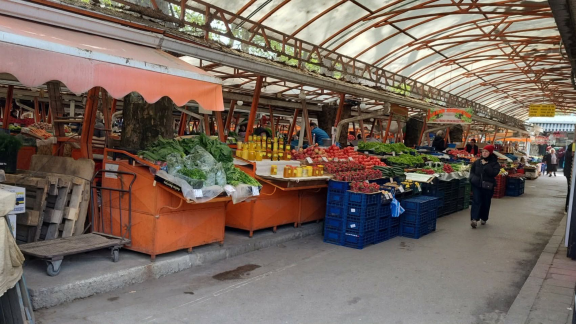 Кооперативния пазар във Варна