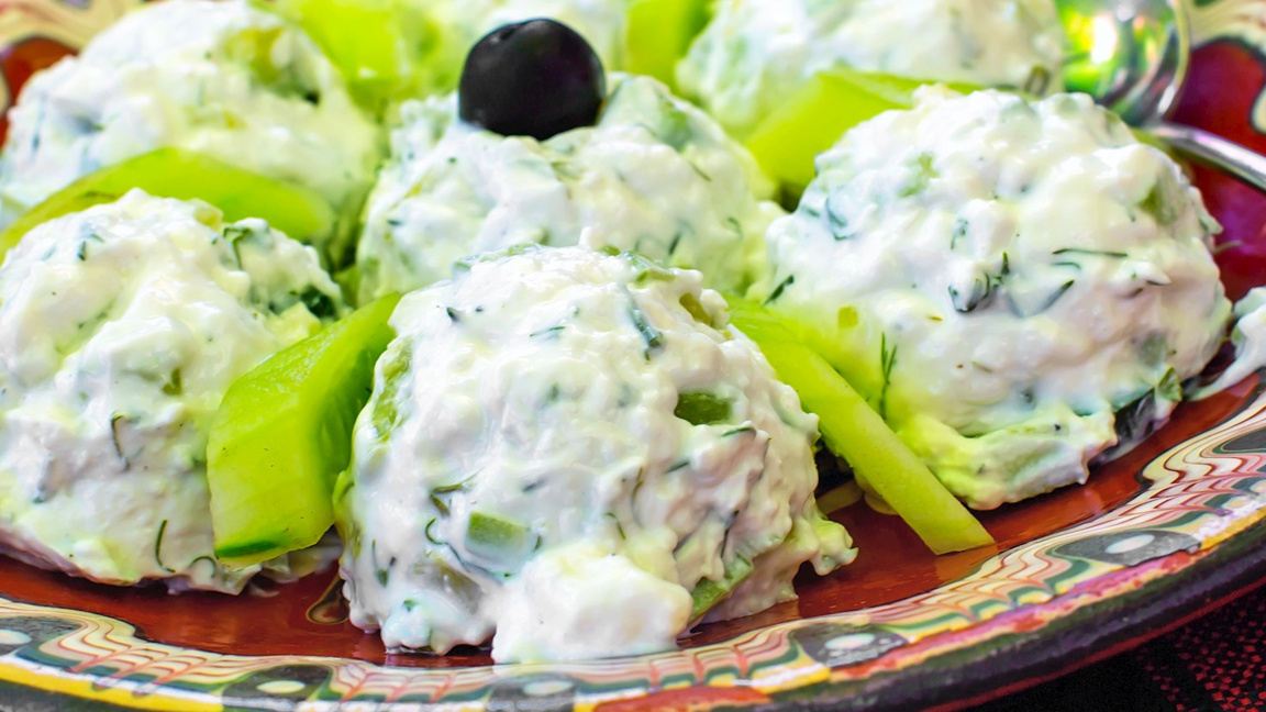 La ensalada "Snezhanka" encabeza una clasificación mundial de platos con pepino