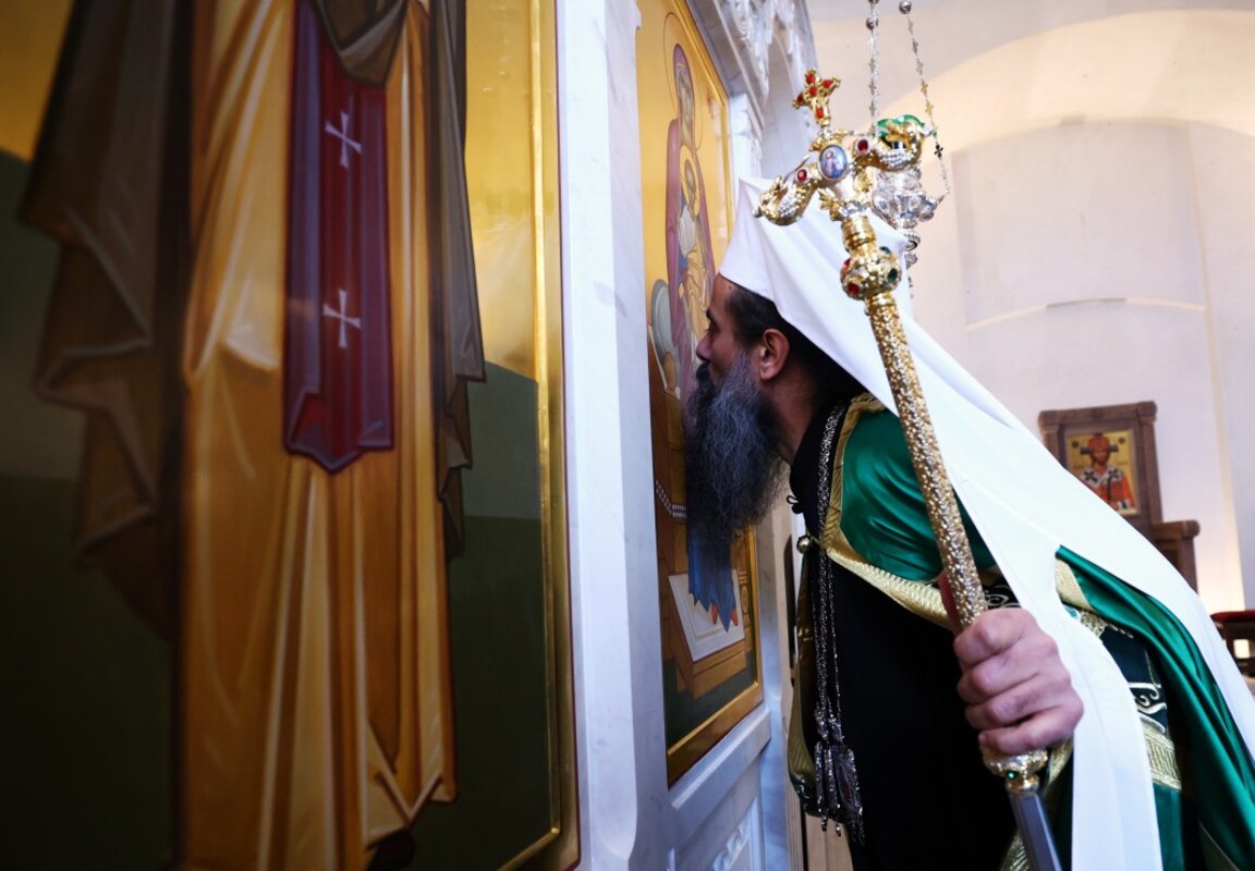 Le patriarche bulgare Daniel