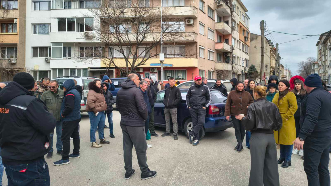Протест на земеделски производители в Силистра 