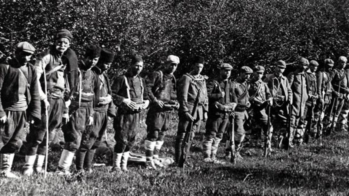 Membri înarmați ai Organizației Interne Revoluționae Macedonene și Adrianopoliene, Revolta de la Ilinden-Preobrajenie