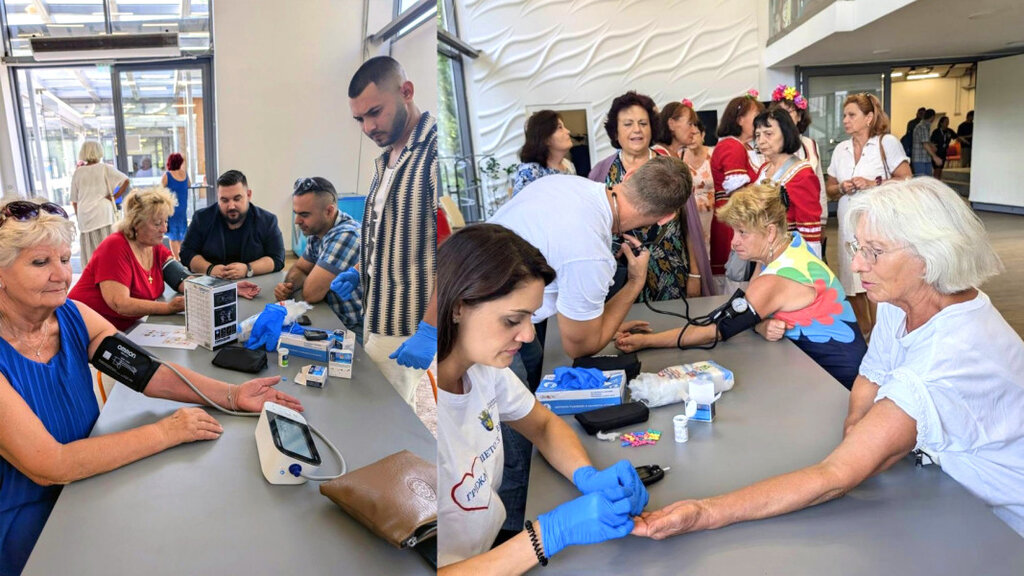 Младите лекари в Бургас с поредна кампания за здравето на възрастните хора