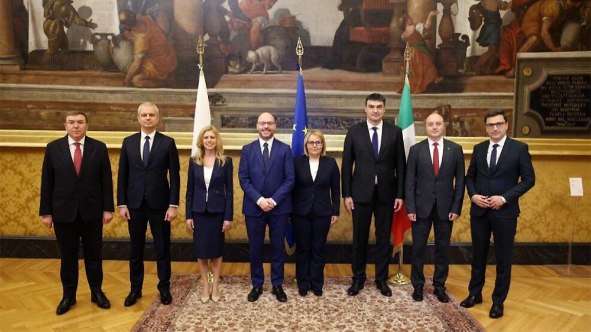 Bulgarische Parlamentsdelegation zu Besuch in Rom