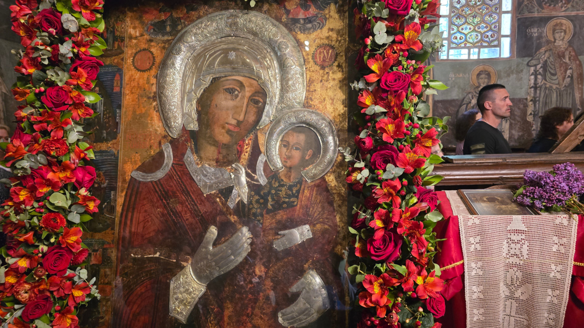 Miraculous icon “Holy Mother of God” is venerated in Rozhen Monastery