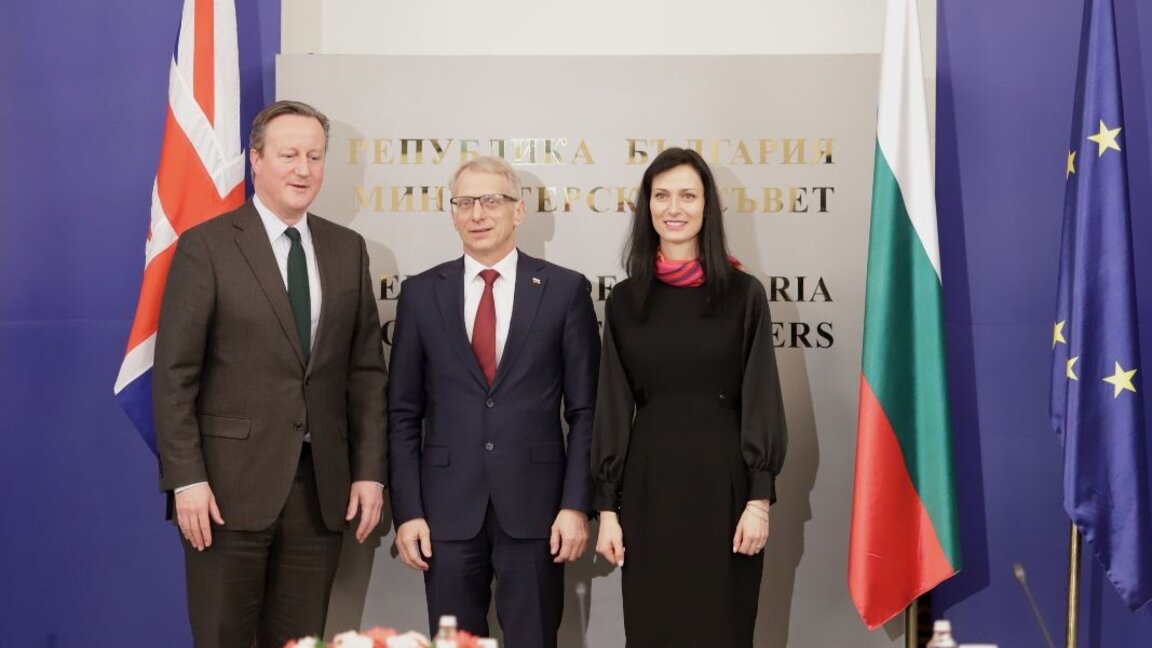 David Cameron și Mariya Gabriel promit sprijin pentru Ucraina
