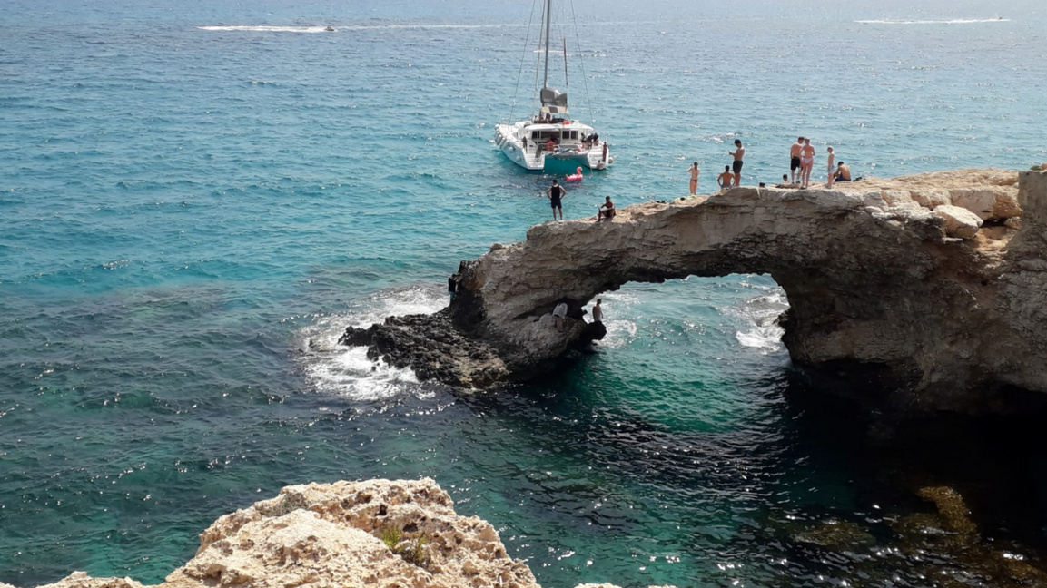 Мостът на влюбените в Агия Напа