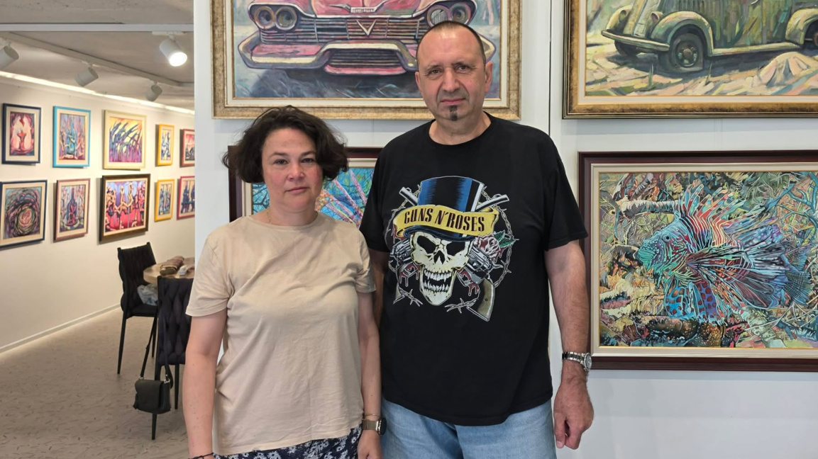 Изложба живопис на художниците Ирена Янкова и Янко Янков 