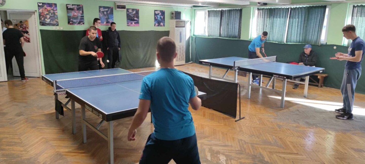 Завършиха Общинските ученически игри по тенис на маса в Хасково