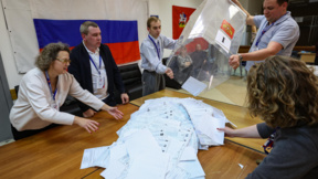 "Единна Русия" печели парламентарните избори 