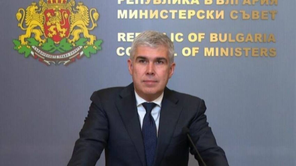 Caretaker Minister of Energy Vladimir Malinov