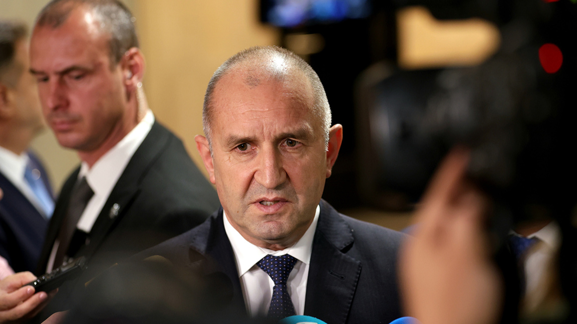 Rumen Radev: No tengo nada más que decirle al primer ministro macedonio