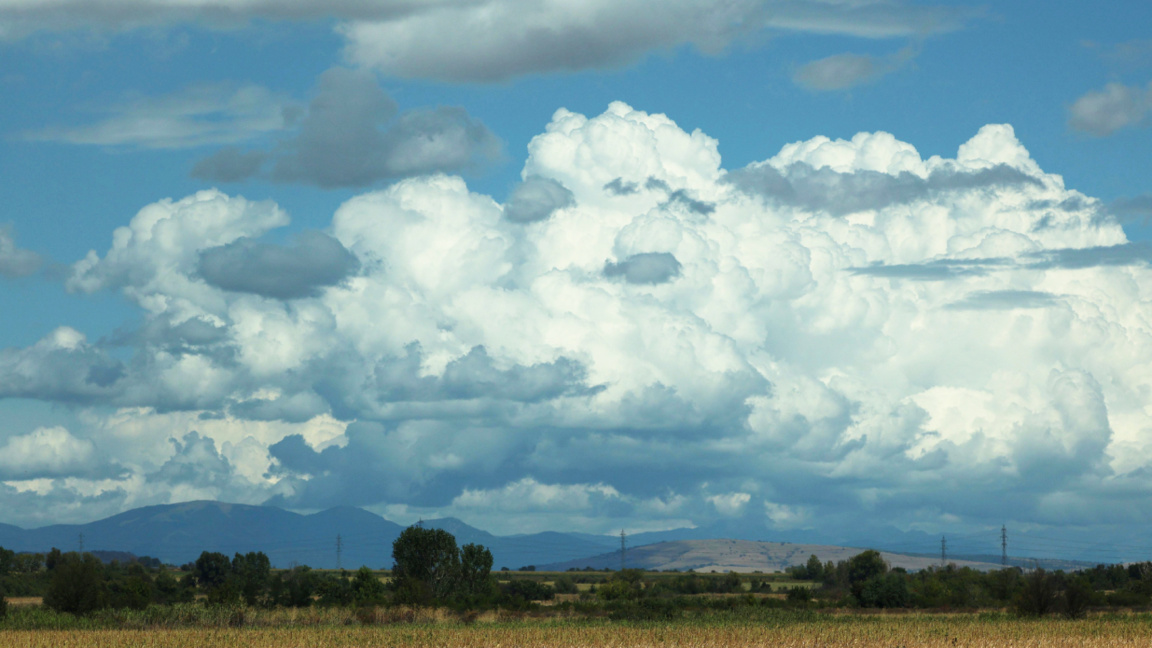 Cooler weather with precipitation