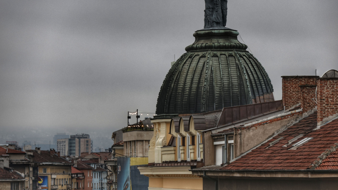 Clouds and rain set the tone for Good Friday