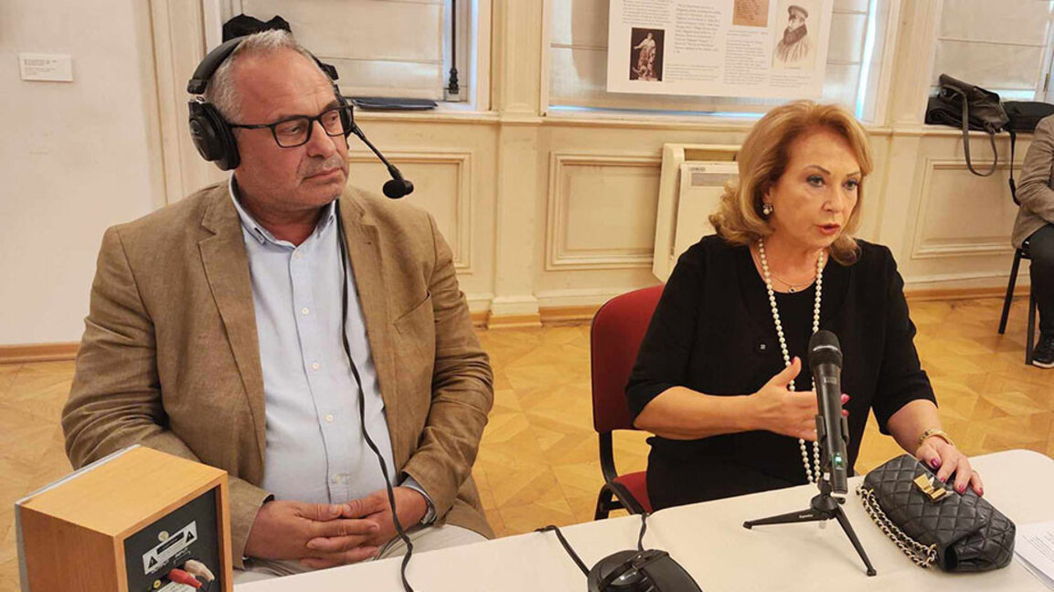 Проф. Веселин Янчев и Антонина Стоянова в  "Какво се случва"