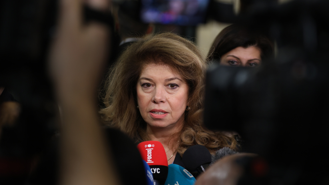 Президентът Илияна Йотова дава изявление пред медиите - 26 януари 2026 г.