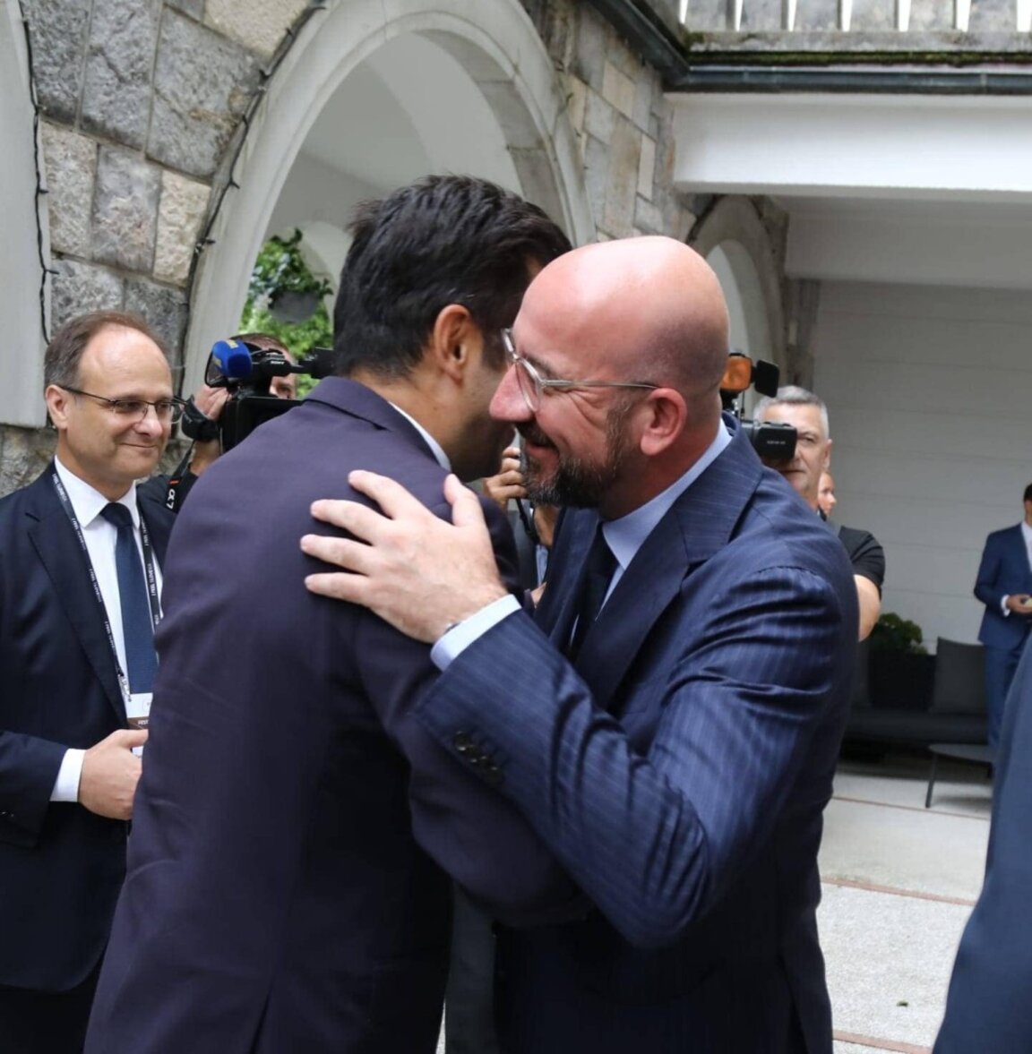 Кирил Петков и Шарл Мишел