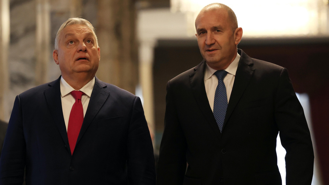 Виктор Орбан и Румен Радев се срещат в София, 20 декември 2024 г.