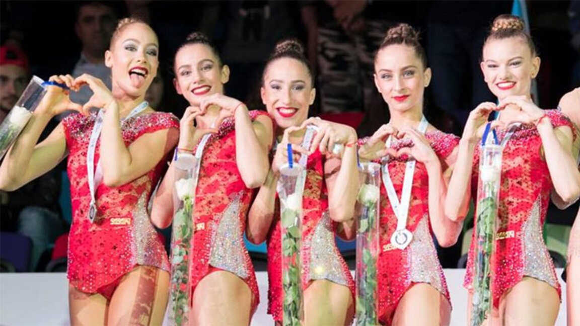 Rhythmic gymnastics ensemble wins gold and bronze for Bulgaria at European Cup in Baku