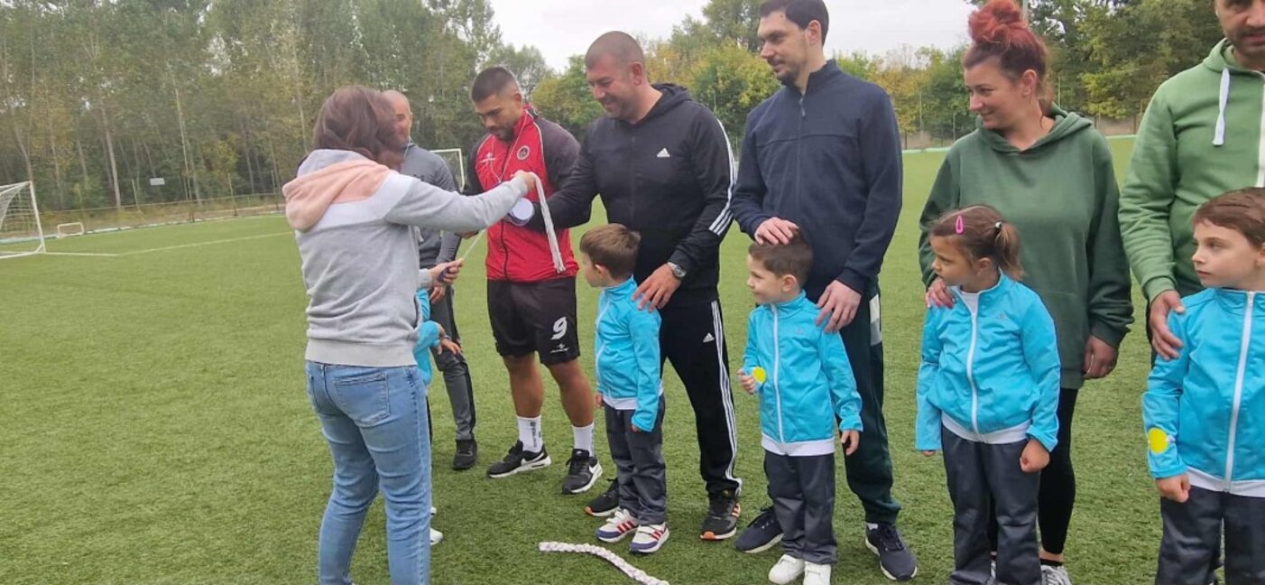 В Мездренска детска градина отбелязаха Европейския ден на спорта