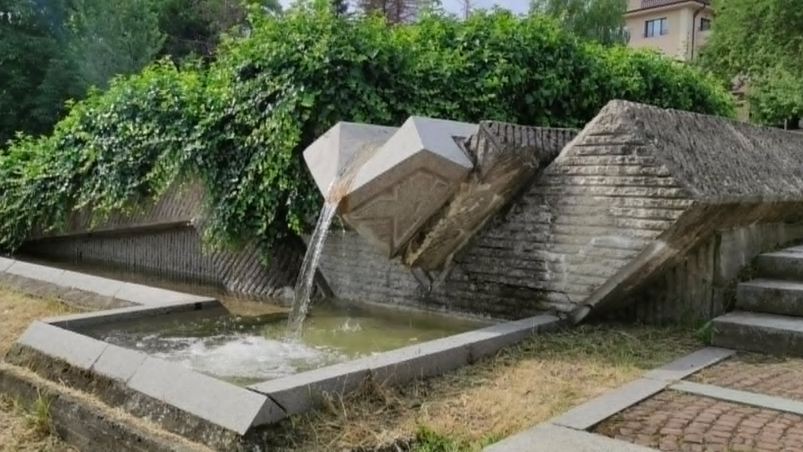 Водната каскада в Шумен е пусната в тестов режим днес.